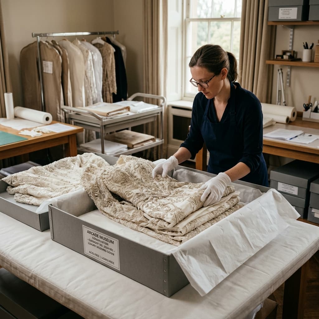 Couture dress preservation
