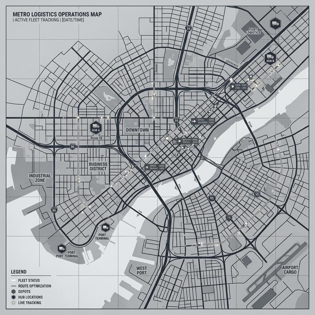 Map footprint